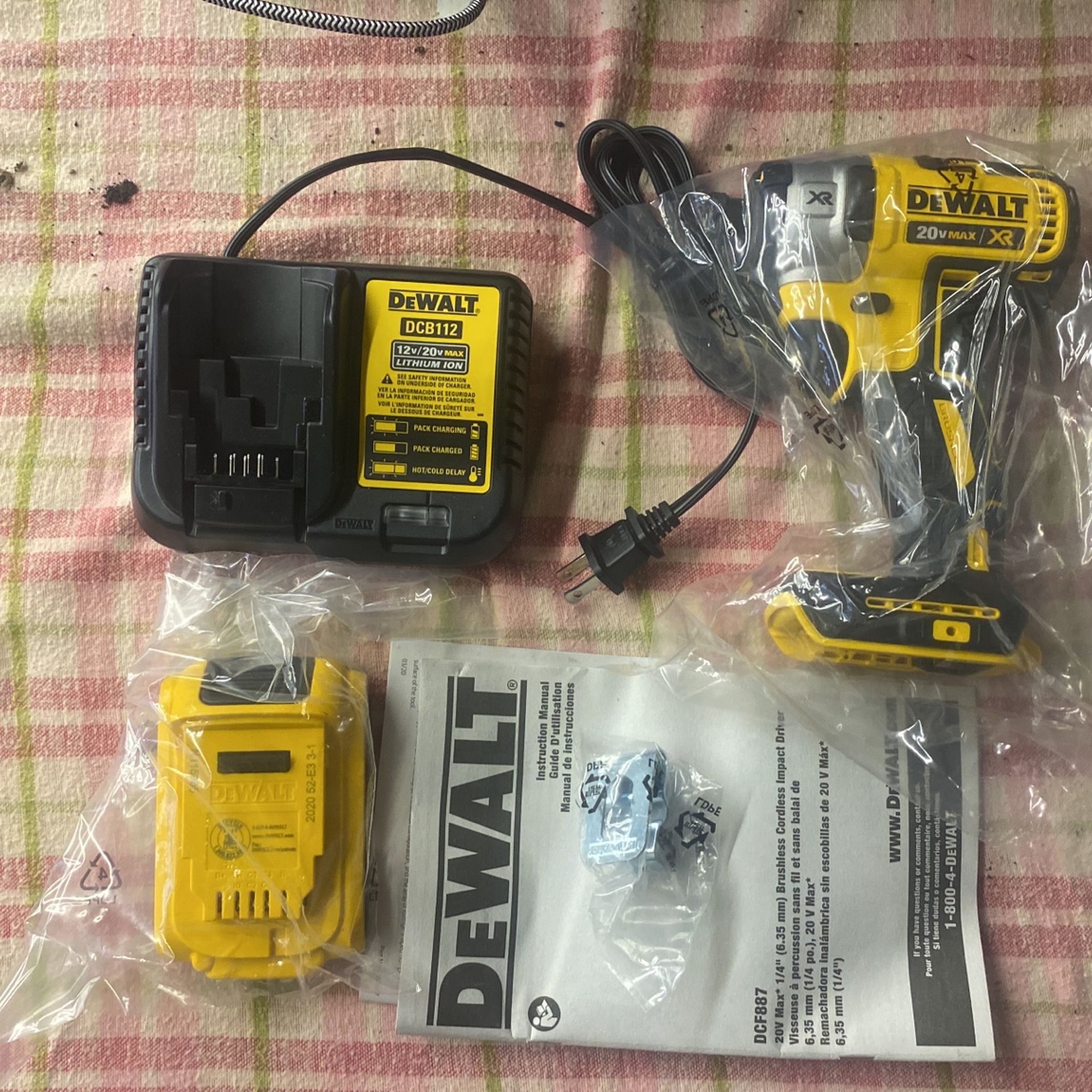 Dewalt 20v Max Impact Driver