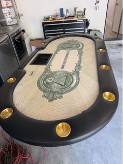 Poker table