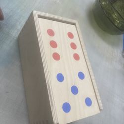 Wooden Domino Set