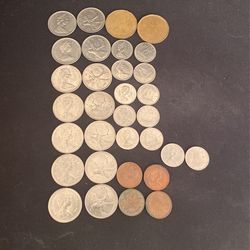 Old Canadian Coins 