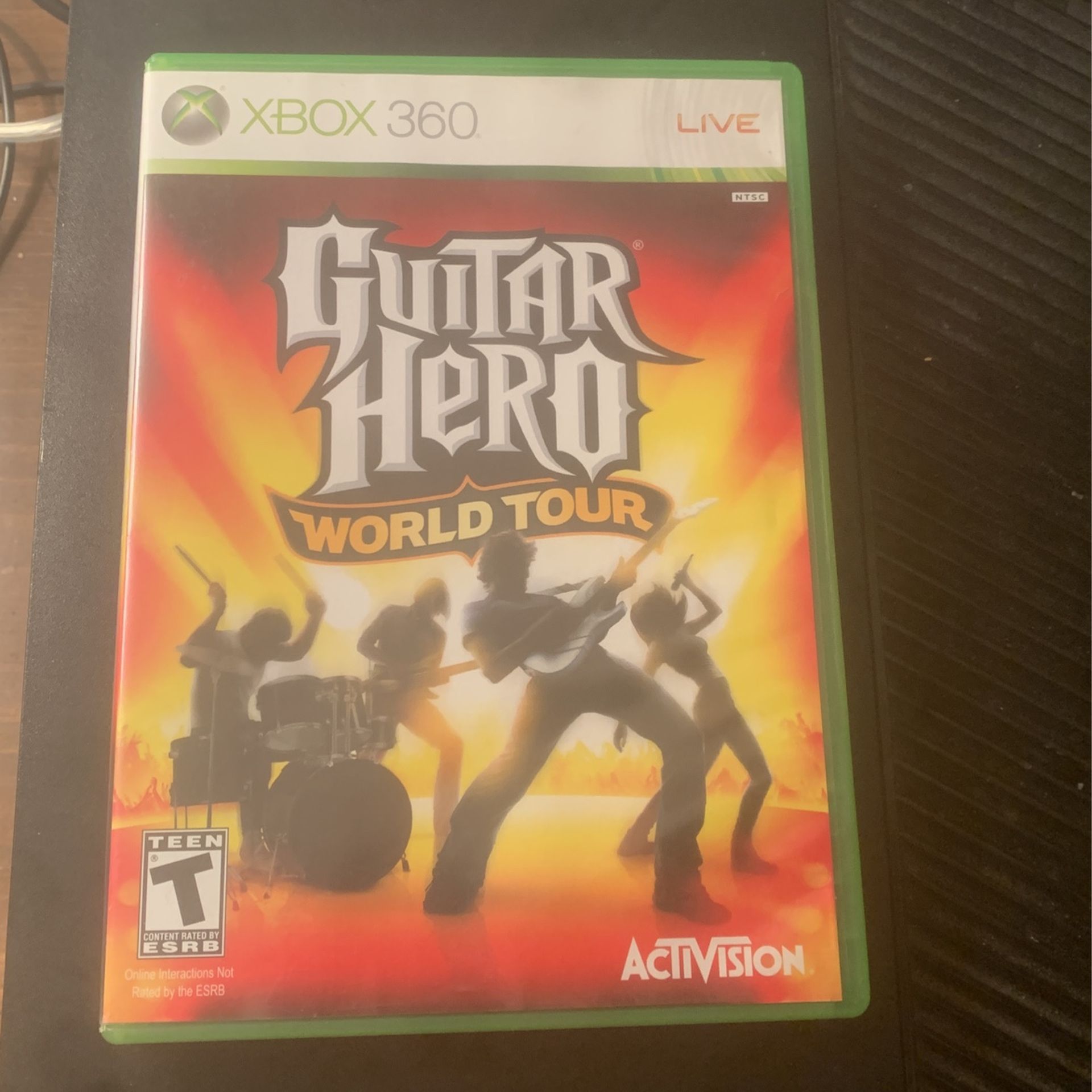 Guitar Hero World Tour+ Sunburt Guitar