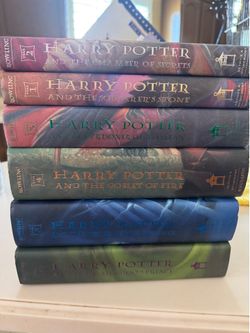 Harry Potter hard cover books