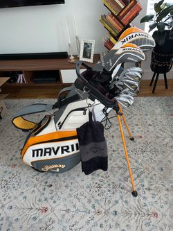 Left handed Golf set with bag