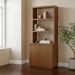 Article Leif Smoked Oak 32” Modular Bookcase – $899 Retail – 2 Available Open Box – Delivery Avail
