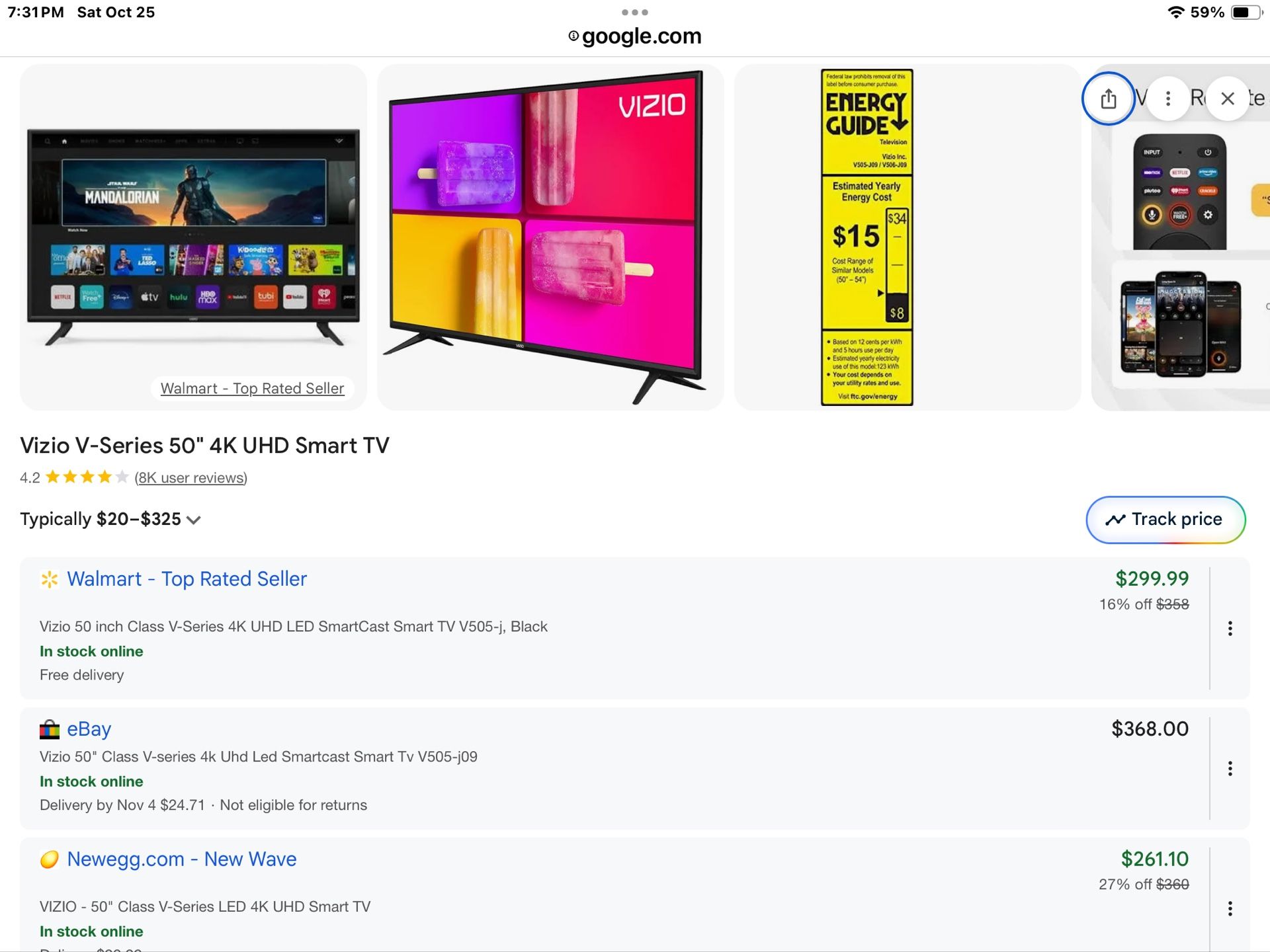 Vizio V-Series 50" 4K UHD Smart TV