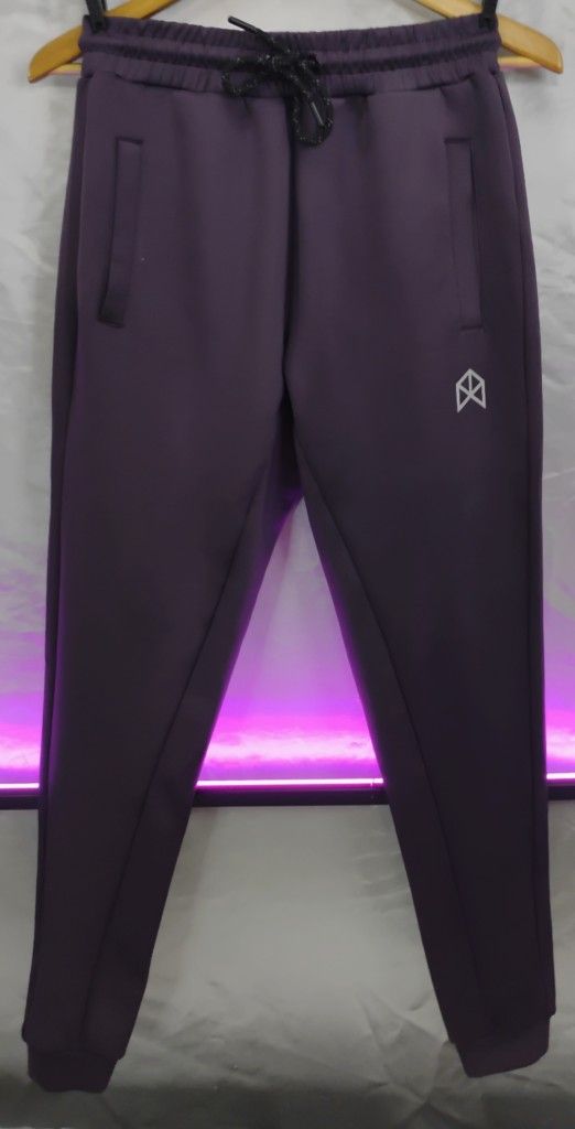 RawGear Joggers Men’s Small Purple Plum Tapered Sweatpants