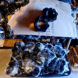 NEW LOCK JAW TYPE OLYMPIC BAR COMPOSITE BARBELL COLLARS