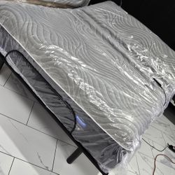 Queen Sizes Ajustable With Mattress 