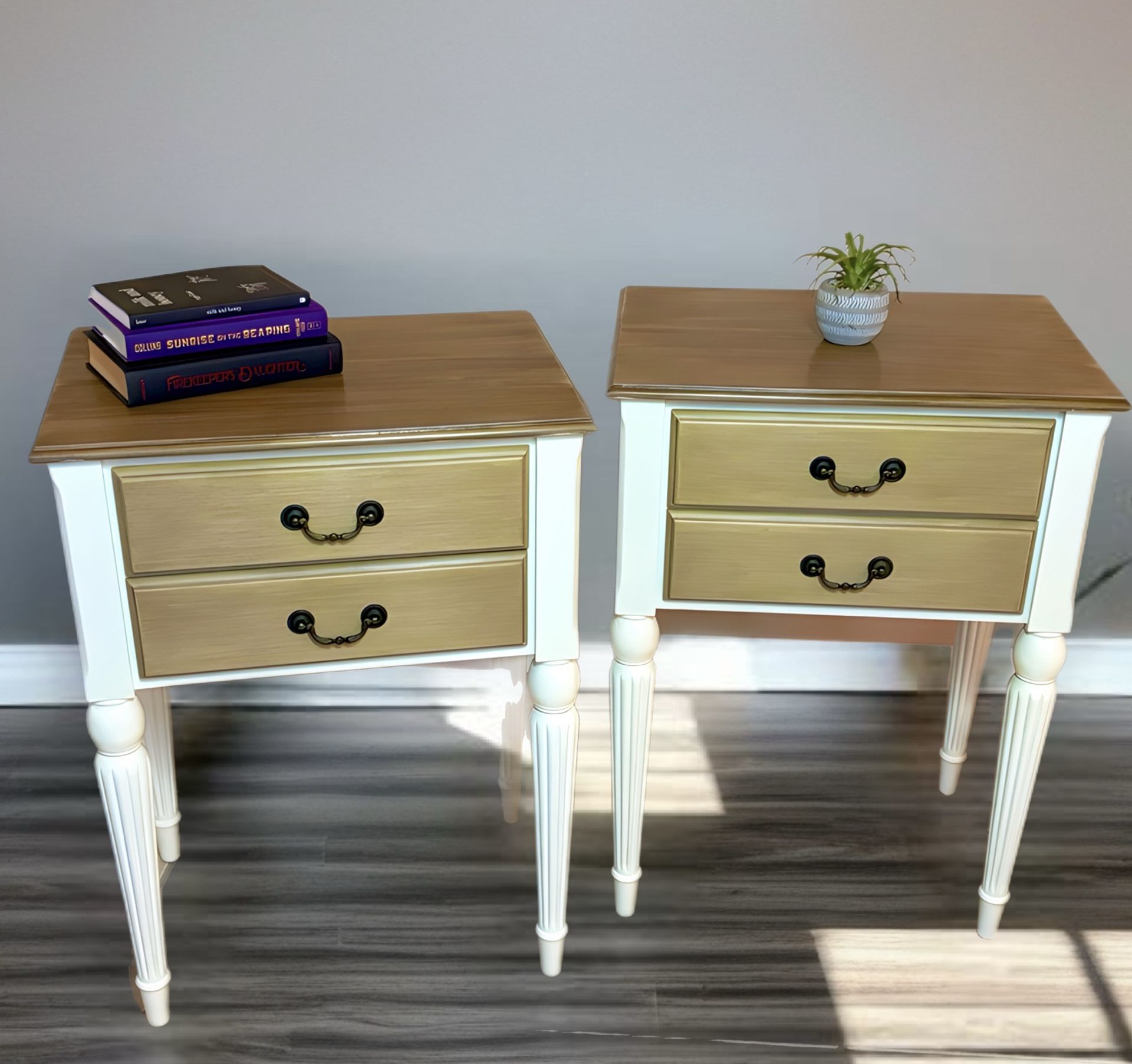 Refinished Side Tables/night Stands