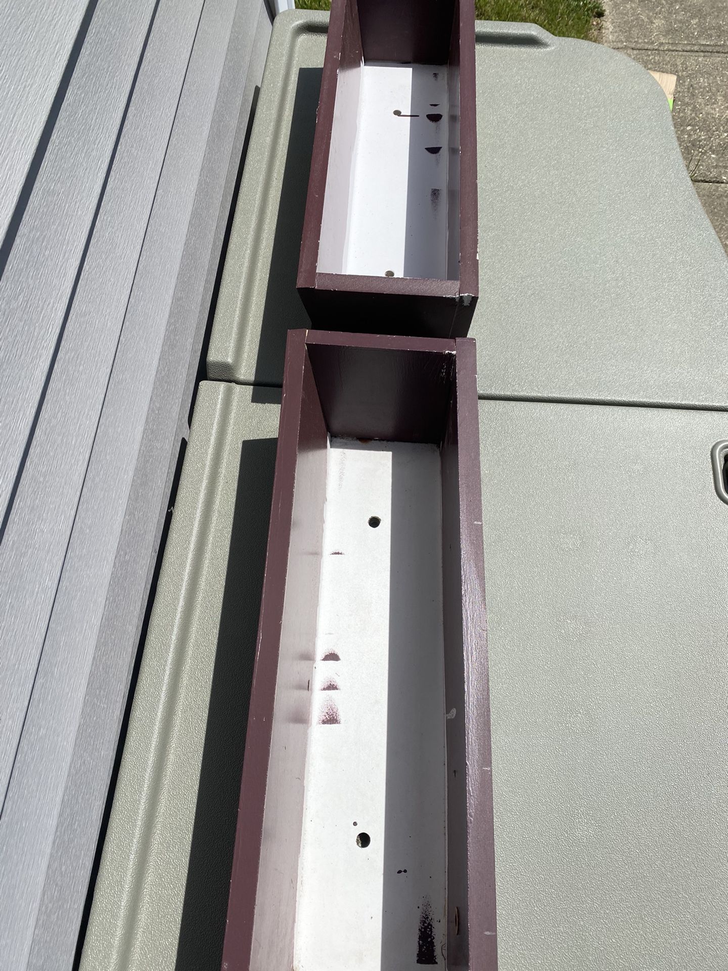 Set Of Two Window Flower Boxes