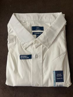Men’s white dress shirt 3XL