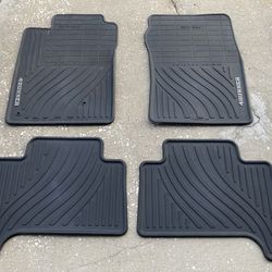 2003-09 Toyota 4Runner Lexus GX470  Rubber Floor Mat Set