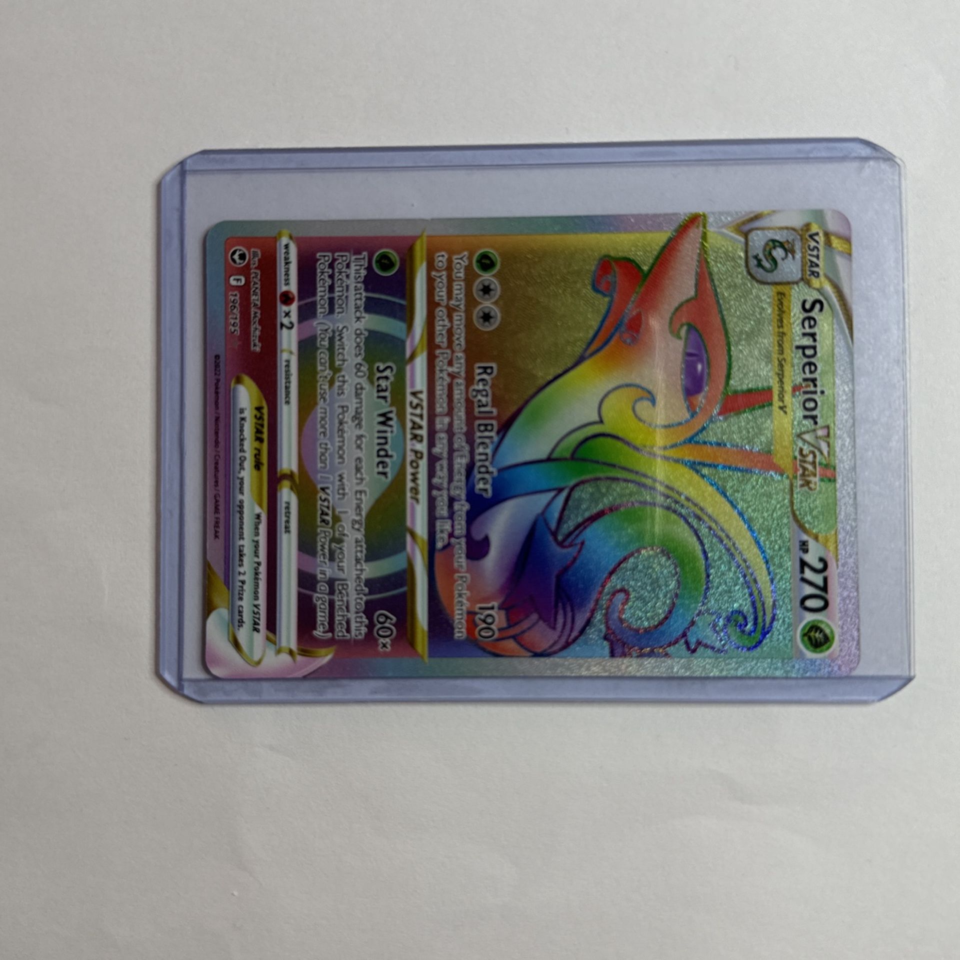 Pokemon Card Serperior Carat