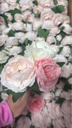 Artificial Peony Flowers for Flower Wall & Decor