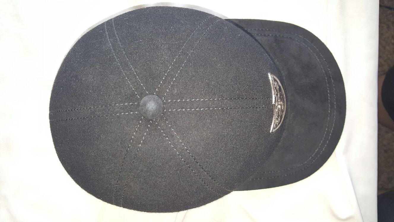 NEW - RARE Raiders Hat w/Box! *7 1/2* Wool/Suede w/Pewter Logo! -# ...