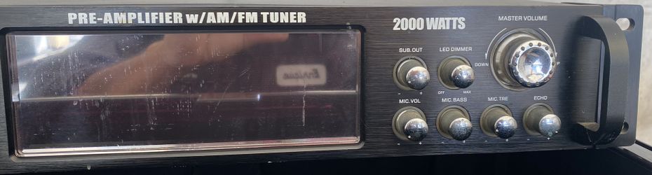 Pre Amplifier with Am/fm