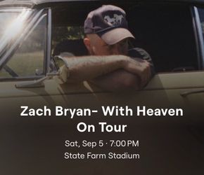 Zach Bryan - With Heaven On Tour