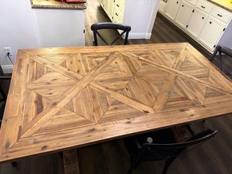Dining room table and chairs