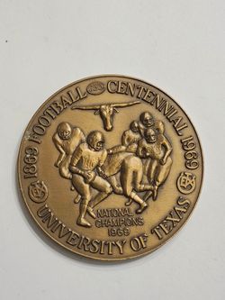 1969 The University of Texas Large Coin