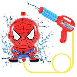 Spider Man Backpack Water Squirt Gun
