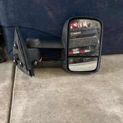 2011 Chevy Silverado Passenger Towing Mirror 