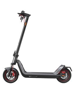 NIU - KQi 300X Foldable Electric Kick Scooter W/ 37 mi Max Range & 23.7 mph Max Speed - Space Gray