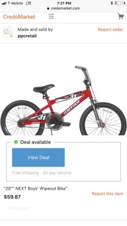 Brand new Next bike for boys $55 obo