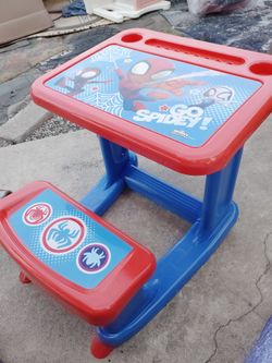 Marvel Spidey Activity Desk & Chair Set - Pickup at East Southcross