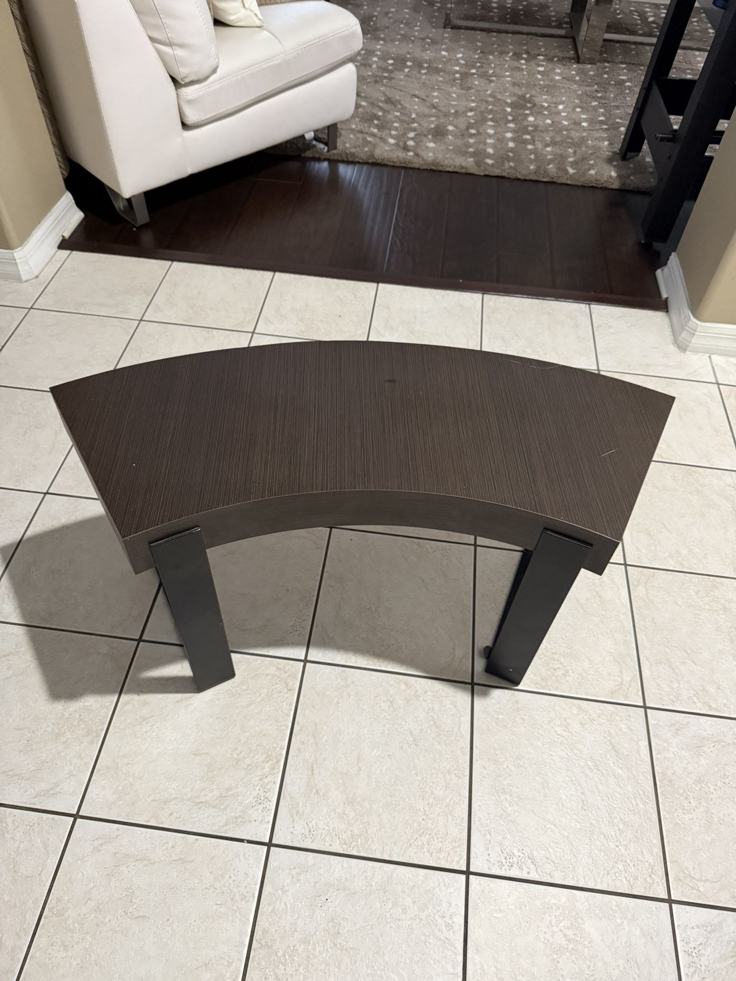 Bench - Wood With Metal Legs