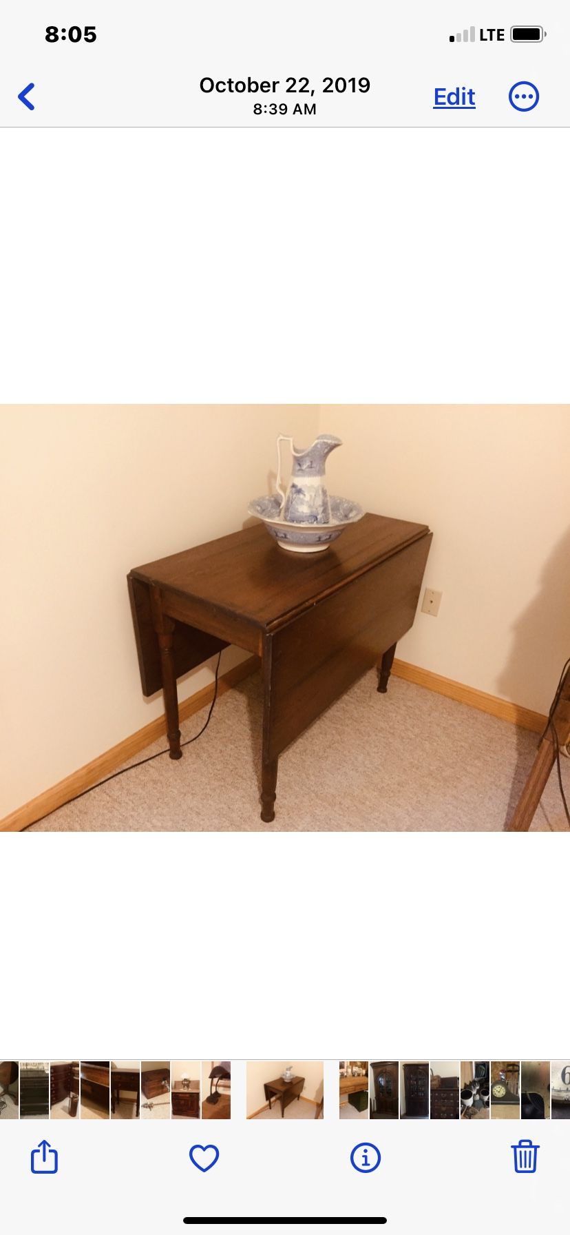 Drop Leaf Table Lancaster Co