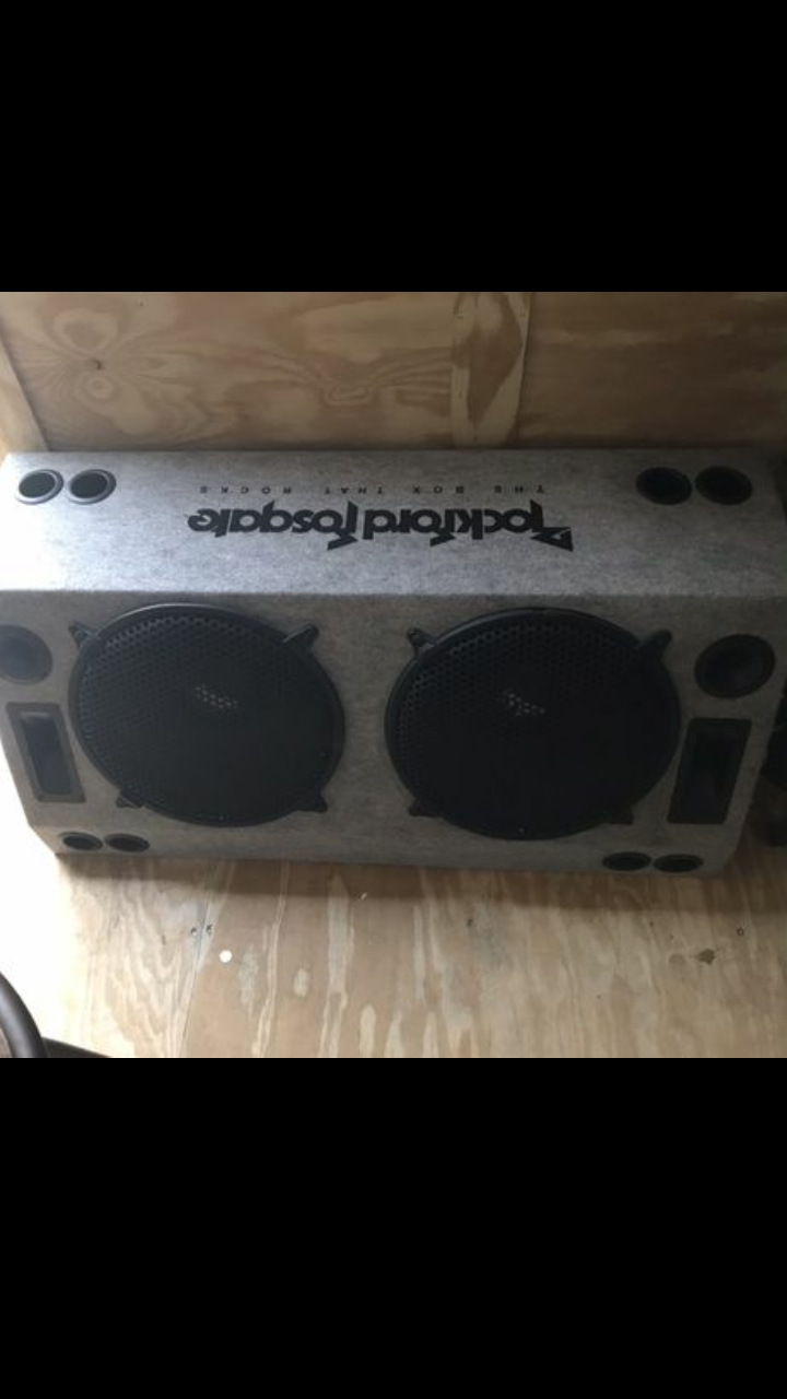Rockford Fosgate "Box that Rocks"