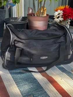 Adventure Travelers Club Jamul Casino Rolling Duffel Bag Wheeled Travel Luggage