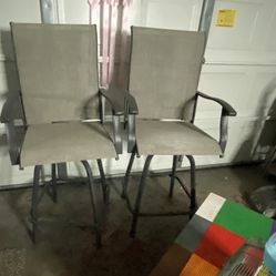 2bar Height Swivel Cahairs