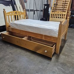 Twin Bed And Mattress 