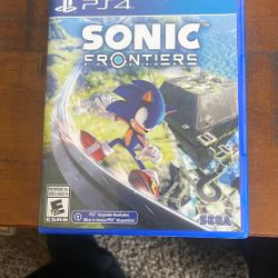 Sonic Frontiers PS4 
