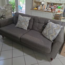 Grey sofa