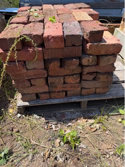 Reclaimed red  landscape bricks