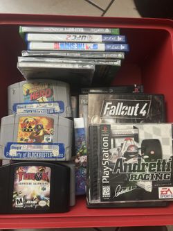 Bin Of Video Games