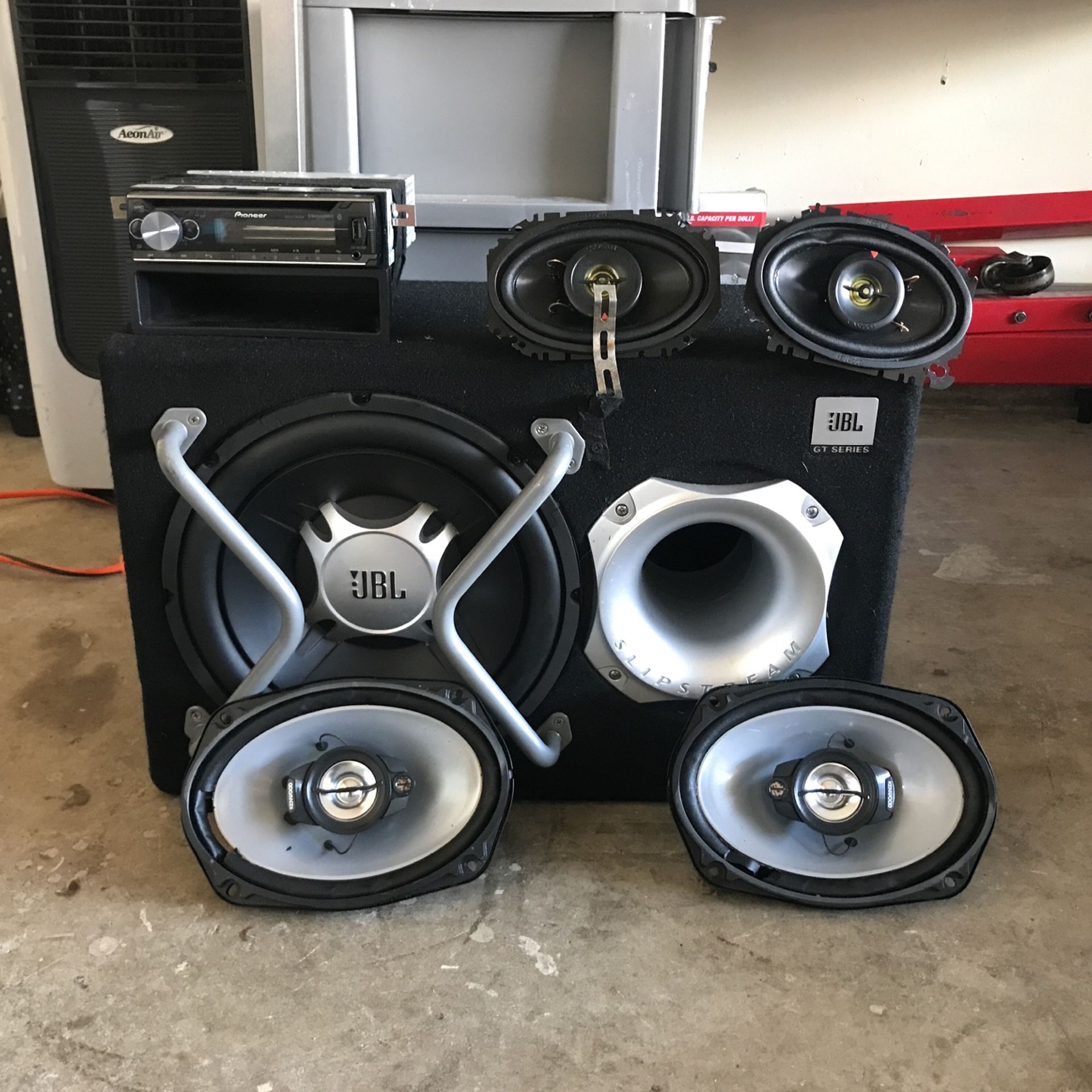 S13 240sx Kenwood Sound System With JBL Subamp