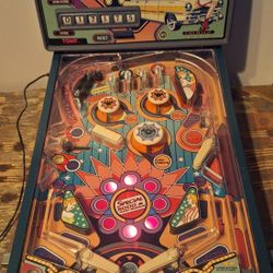 1991 TOMY American Pinball Electronic Table Top Game-Works Great!