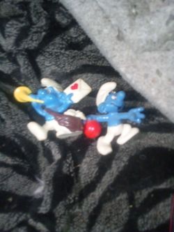 Smurf PVC Figurines Set of 2