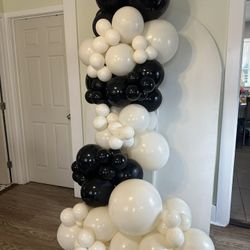 REPURPOSED balloon Garland 