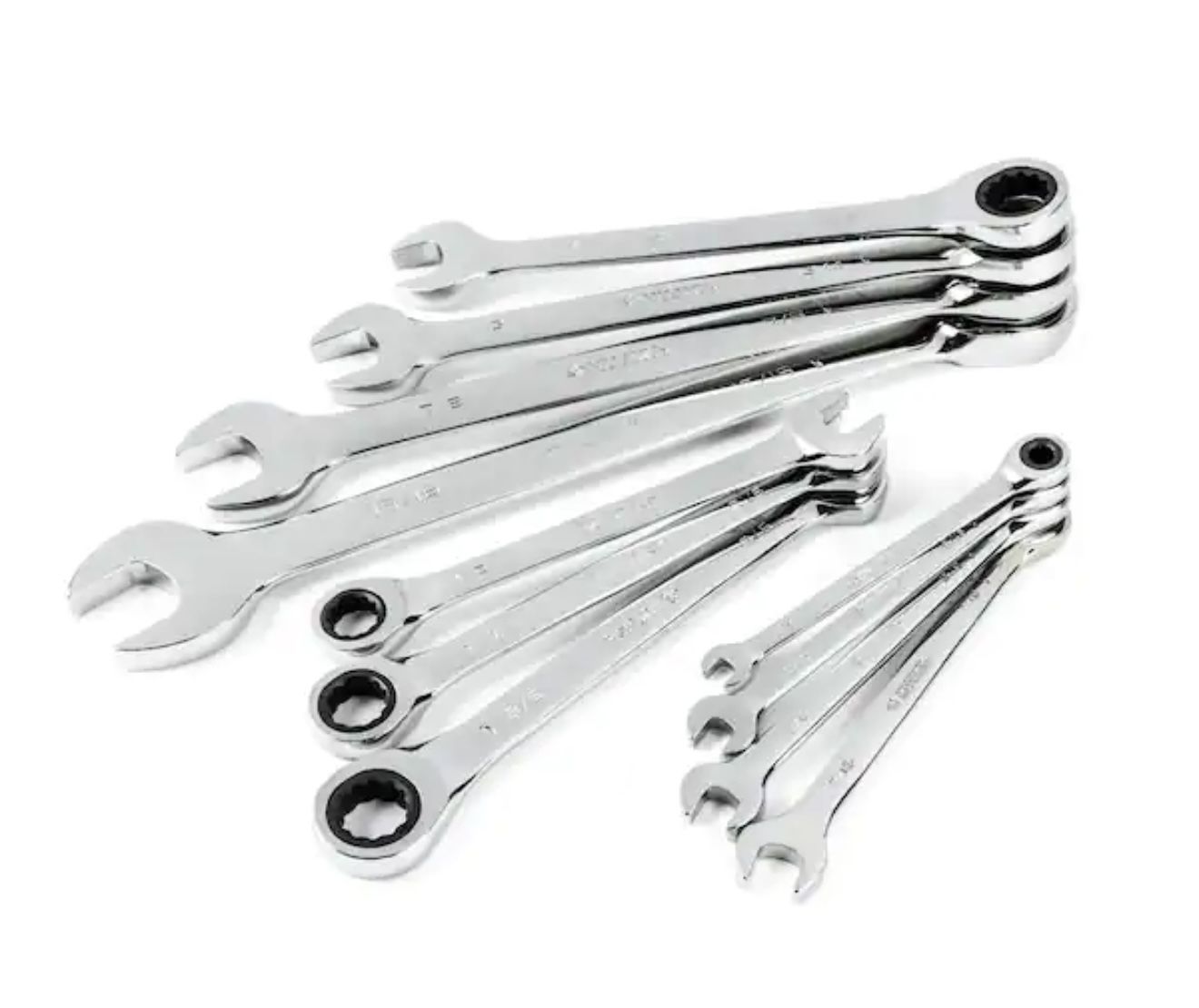 Husky Ratcheting SAE Combination Wrench Set (11-Piece
