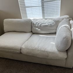 Cindy Crawford Home Feather-Filled Couch w/ Washable Covers