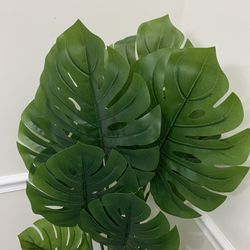 Artificial Monstera  Delicious 60 Inch Plants  Faux   Cheese  Floor Plant With Tall Planter