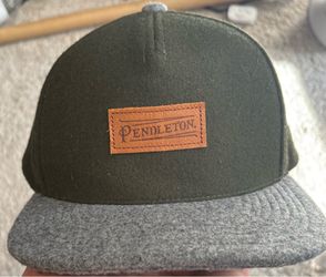 Pendleton Yupoong snapback wool hat.