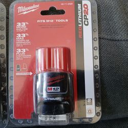 MILWAUKEE red lithium batteries cp 2.0
