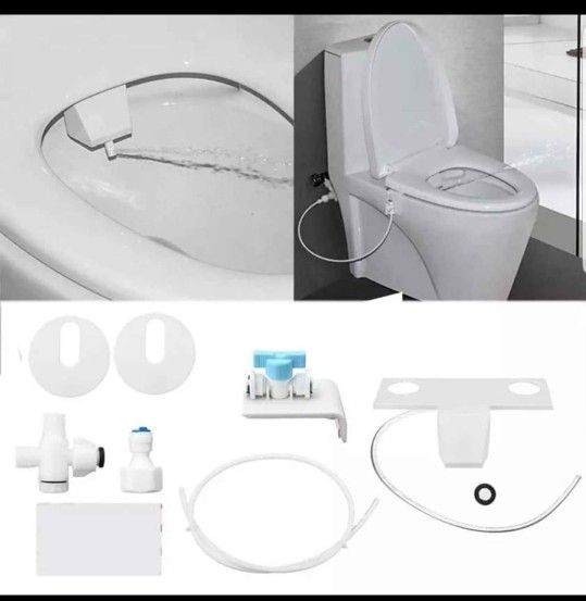 Portable Bidet Attachment Toilet Seat Self-Cleaning Nozzle-Fresh Water Bidet Sprayer Mechanical Wash
