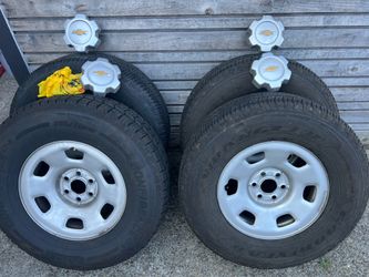 6 lug Colorado wheels and tires 265/70/16