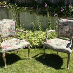 Pair of Vintage Style Armchairs, "Najarian" Brand